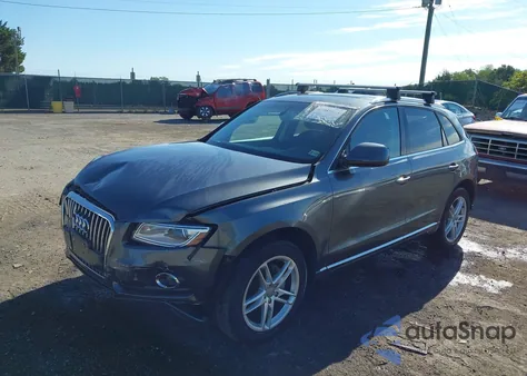 2017 Audi Q5 2.0T Premium from USA, damaged, VIN WA1L2AFPXHA015879